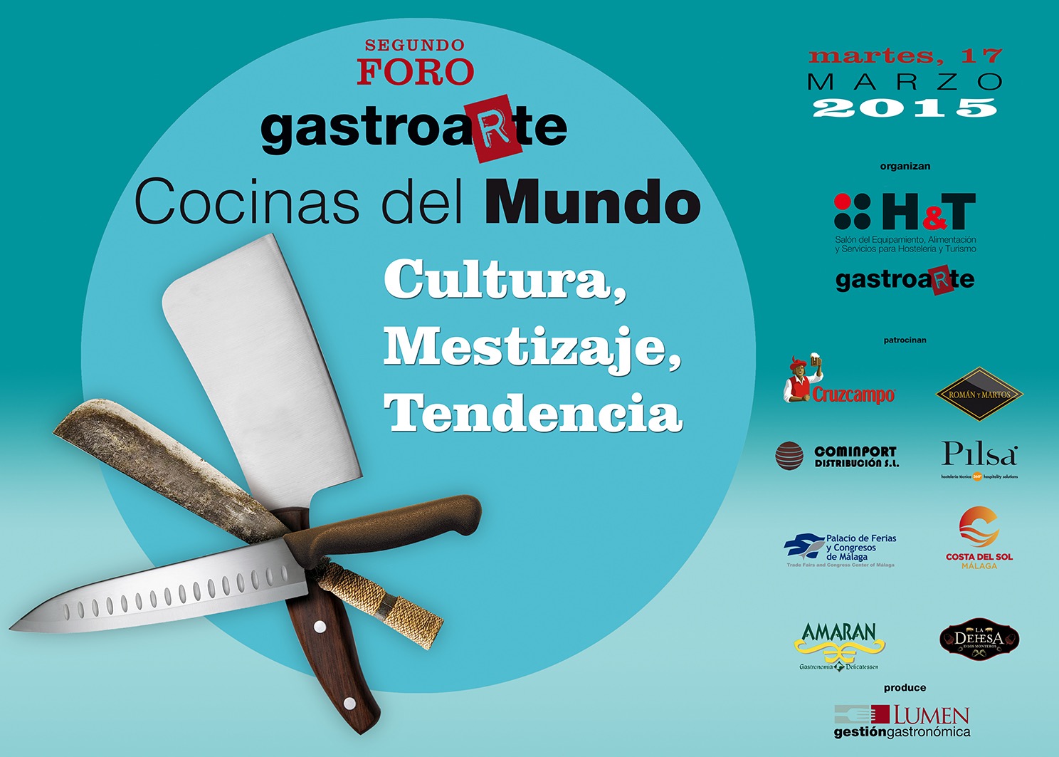 Segundo Foro Cocinas del Mundo. HyT (Palacio de Ferias y Congresos de Málaga)